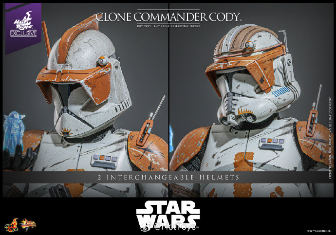 Hot Toys MMS796 STAR WARS CLONE COMMANDER CODY 1/6 Action Figure