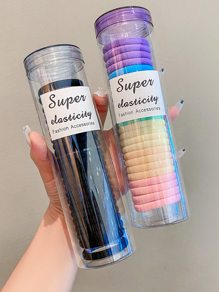 High-Elasticity and Durable Hair Ties, Summer Hair Ropes, Rubber Bands for Women to Tie Their Hair, Internet-Famous High Ponytail Hair Ties, Hair Accessories