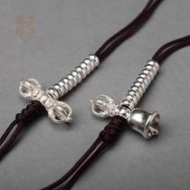 999 silver handmade bell and pestle counter handmade with silver bricks not 925 silver not electroplated