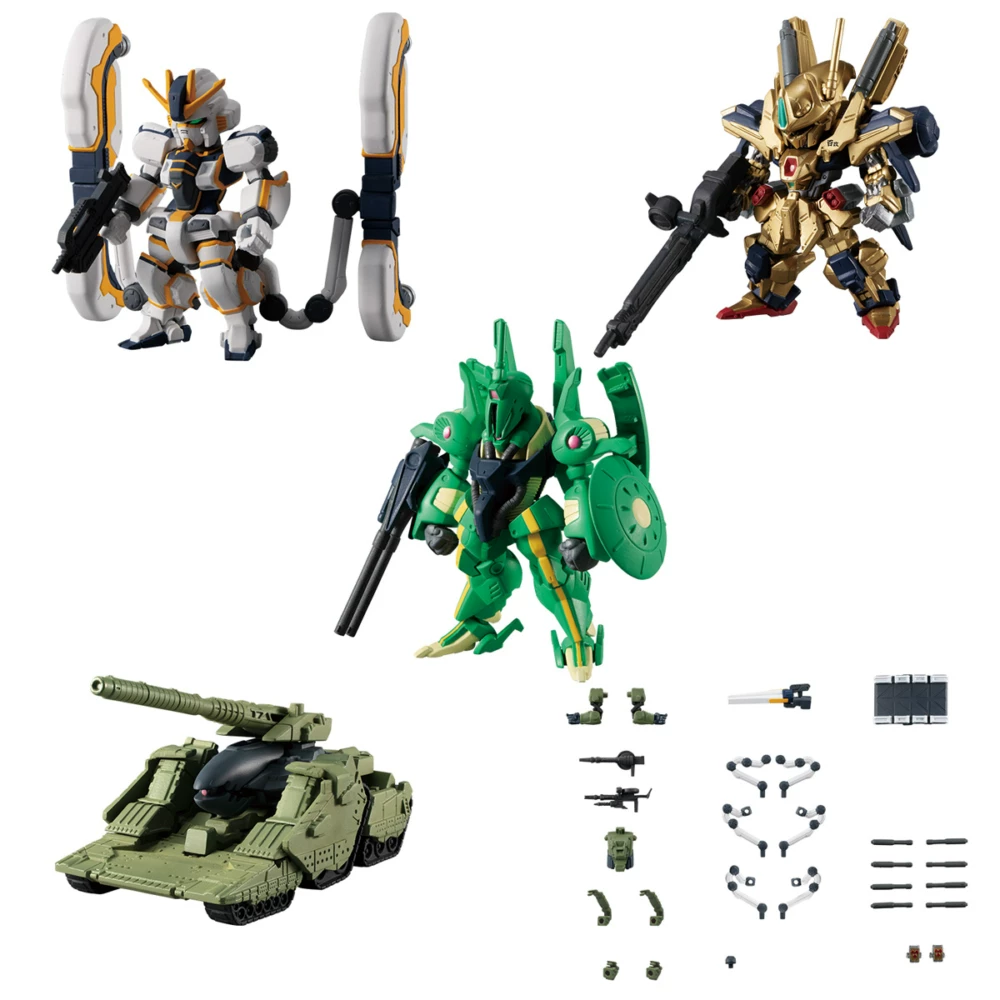 Bandai FW Converge Gundam PLUS03 Atlas Para 100 -стиль Бойцовский Волк Пятно