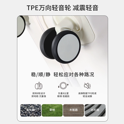 Универсальный прочный чемодан для путешествий, 24 дюймов, 20 дюймов, увеличенная толщина