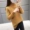 Áo len nữ cổ cao một mảnh 2019 phiên bản mới năm mới của Hàn Quốc cộng với áo len dệt kim đáy dày bằng nhung - Áo len