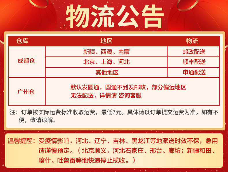 Объявление логистики 20210108