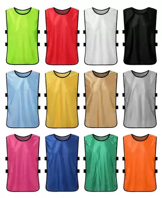 Running men with props outdoor tearing brand vest team against clothing custom Velcro tearing brand clothes ordering