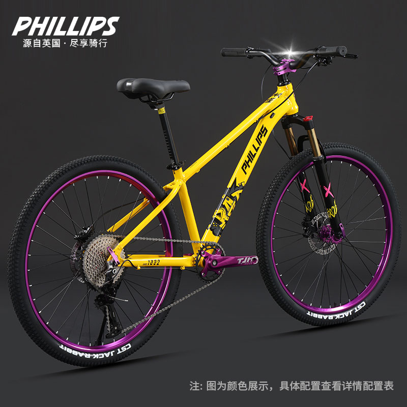 フィリップス アルミ合金 ダートスロープ マウンテンバイク 自転車 メンズ スピード ブラスト ストリート 140 リング グリーン 学生用自転車
