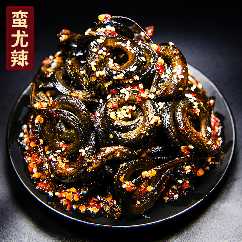 Hunan Spicy Snacks Basil Rice Field Eel Cooked Food Instant Panlong Dish with Wine Private Kitchen Dish with Meal
