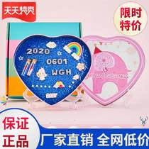 Baby fetal hair storage small bottle storage box storage box bottle girl baby baby belly button