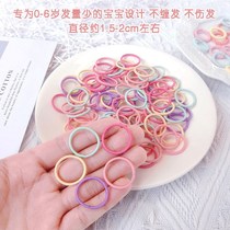 Childrens head rope 2021 New does not hurt hair baby small hair accessories baby small Hairband tie head rubber band