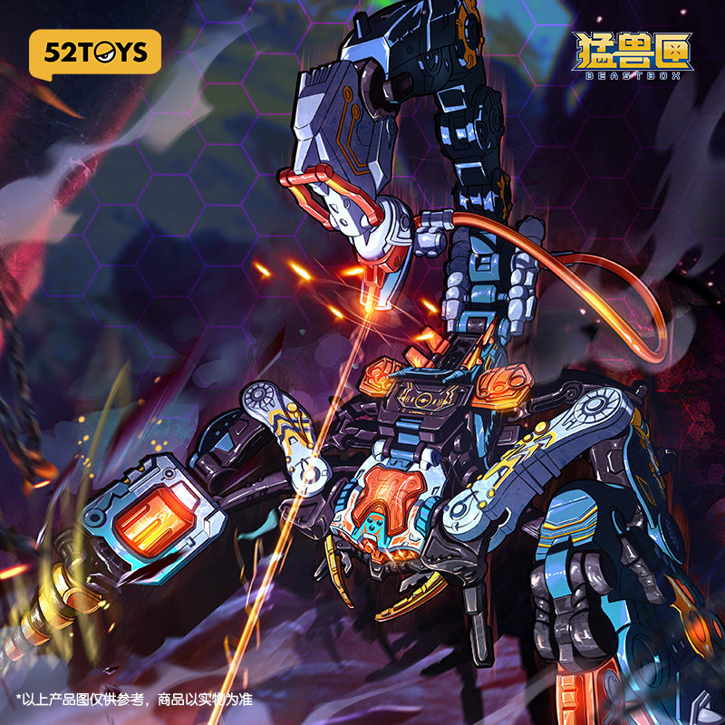 Серия Beast Box Hurricane Scorpion Деформационная игрушка Guochuang Mecha Tide Play Ручная сборка модели Guochuang Подарок мужчине