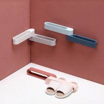 Mobius rotating shoe rack wall corner hanging non-perforated shoe storage rack bathroom door rear shoe shelf