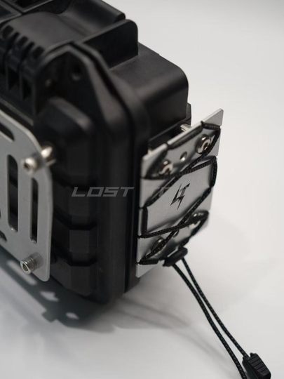 LOSTTOYS摩托车改装边箱拓展配件 EDC 机车露营锤鱼竿挂载