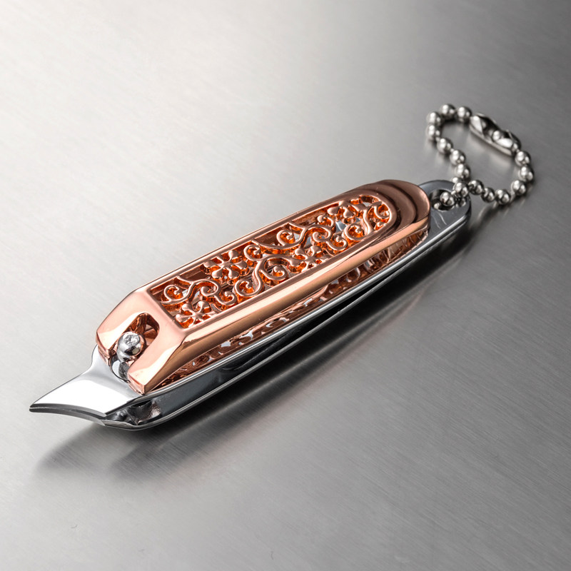 Nail clippers keychain creative personality men and women car key chain pendant simple nail clippers