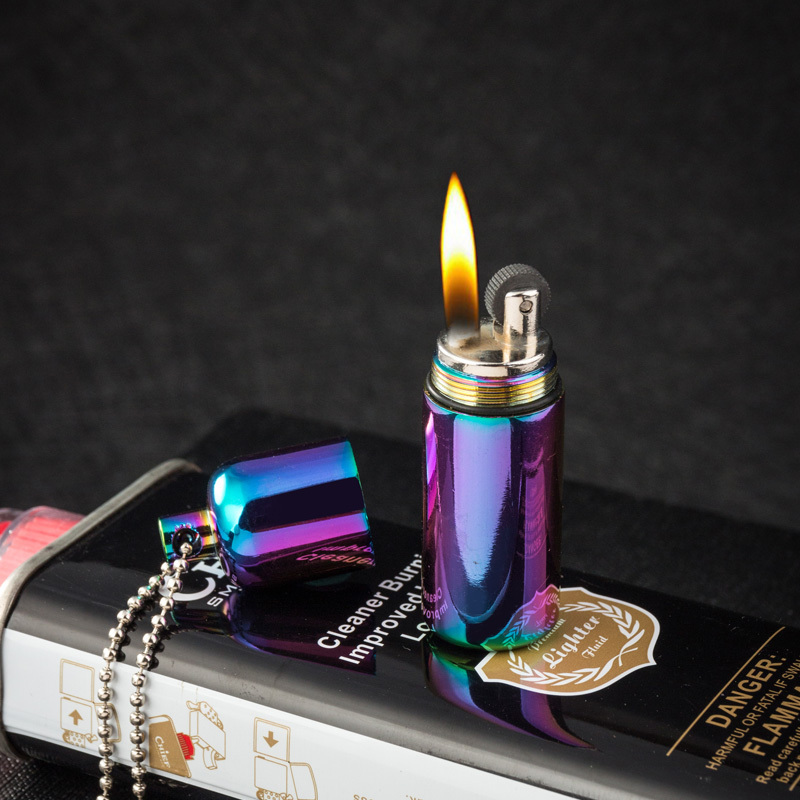 Mini Lighter Keychain, Exquisite Trendy Car Chain, Personalized Bag Accessory for Men and Women, Creative Simple Key Ring