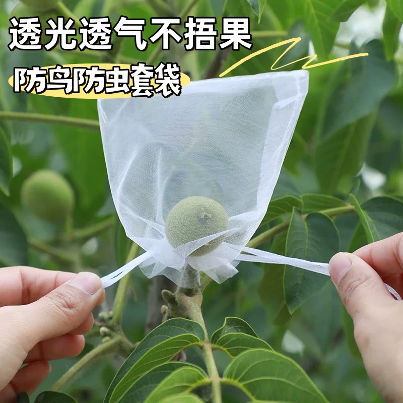 Fruit Bagging Anti-Bird Non-Woven Fabric Bags for Fruit and Vegetable Protection, Specialized Bags for Figs, Loquats, Grapes, Peaches, Strawberries Fruit Bagging Anti-Bird Non-Woven Fabric Bags for Fruit and Vegetable Protection, Specialized Bags for Figs, Loquats, Grapes, Peaches, Strawberries