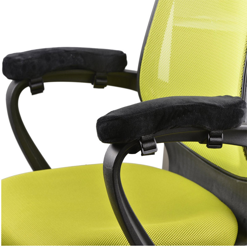 Electric race chair handle sleeve computer chair armchair cushion heightening thickened office chair armrest cover guard edge plus high cushion sponge