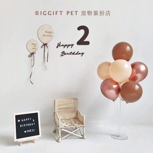 Вечернее платье, воздушный шар, нагрудник, кот, домашний питомец, наряжаться