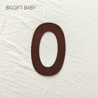 Коричневый цвет номера 0