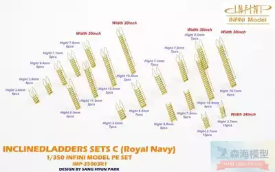 yu (Fini IMP-35003R1)1 350 British Royal Navy ship Escalator Escalator