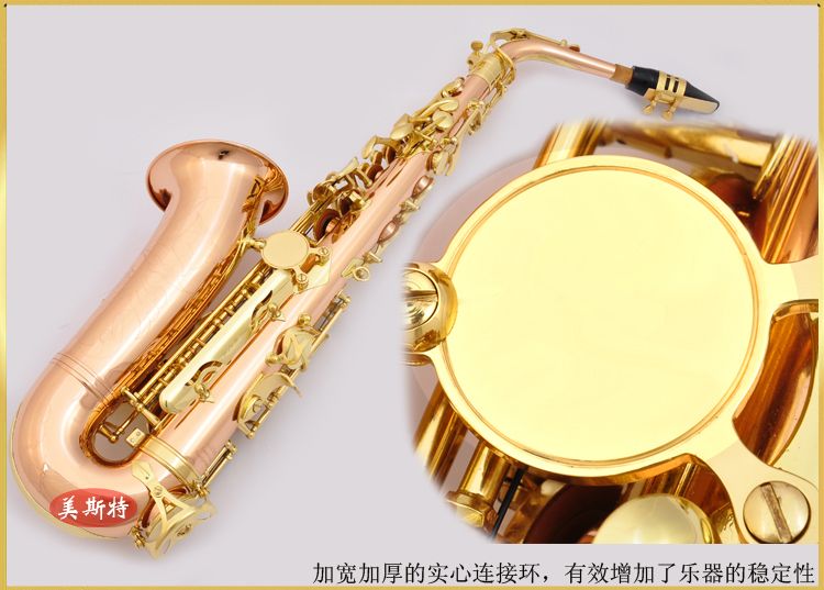 Nhạc cụ hay Nhạc cụ Saxophone Phosphor Đồng E-phẳng Alto Saxophone Nhạc cụ MAS-220 - Nhạc cụ phương Tây