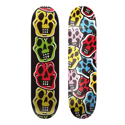 BlackMarket skateboard designer cooperation wool pants board surface plus maple double rocker professional street board