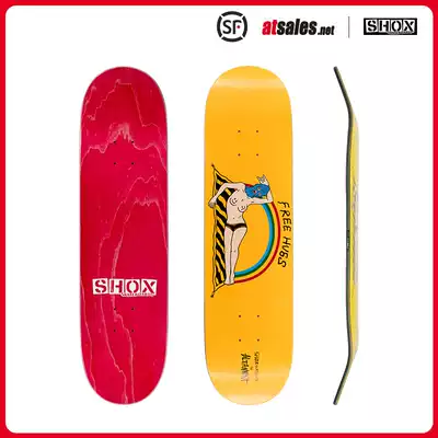 SHOX and altamont cooperation skateboard DSM manufacturing board surface plus Maple professional street skills Double Rocker