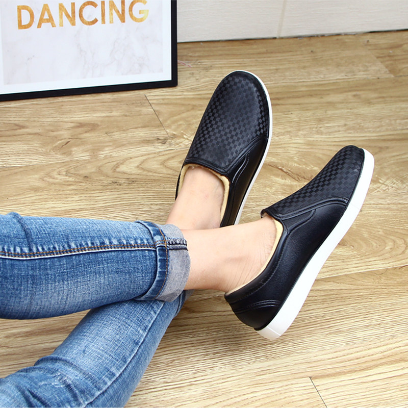 Women's low-cut rain boots fashion waterproof shoes plus cotton short rain boots work kitchen non-slip rubber shoes outer wear overshoes
