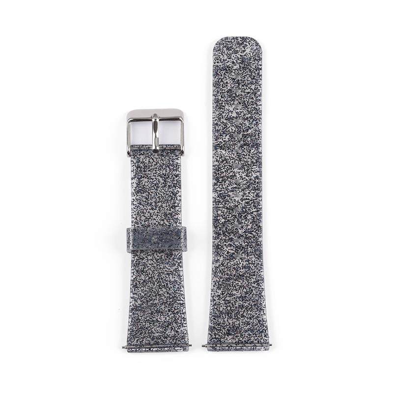 Аксессуары 适用fitbit versa 2/versa/versa lite se闪粉矽胶表带时尚护腕 German/only banquet