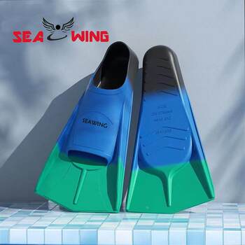 Children's Swimming Training Fins, Fins, Duck Fins, Adult Men's and Women's Freediving Short Fins, Professional Silicone Diving Fins
