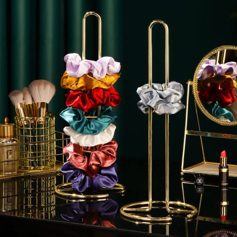 Hairon hoop collection artifact Hairon Hair Hair Hair Rope Red Head Rope Large Capacity Clamp Show Frame