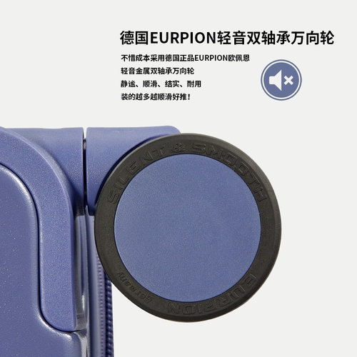 Новинки по специальным ценам!Взрывозащищенная цепочка-молния 𫔀100% дорожная багажная тележка Covestro PC с двойными подшипниками и бесшумными колесами