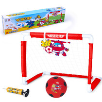 Super Flying Man Folding Football Gate Portable Plastic Ball Frame Cartoon Removable Indoor Childrens Ball Aojie Toys