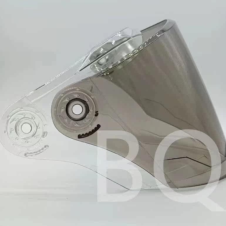 Electric car semi-helmet lens transparent sunscreen windshield front shading glass motorcycle sun protection