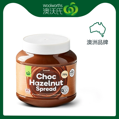 Woolworths aowan jazelnut Chocolate Sauce 750G Наземный итальянский соус