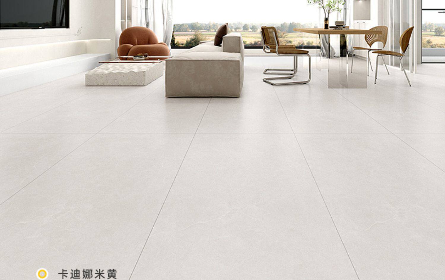 批发 素色微水泥瓷砖600x1200客厅厨房卫生间地砖极简奶油风-阿里巴巴
