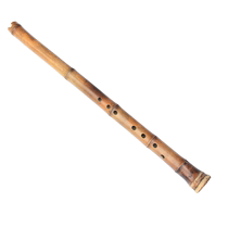 Yu - tung flute white bamboo south bloke and eight short - hole eight - hole professional Yao Dongwen root suck musical instrument