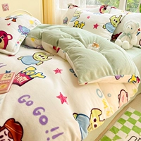 Диснейленд [толстый теплый молочный флис, приятный для кожи, можно спать голым]