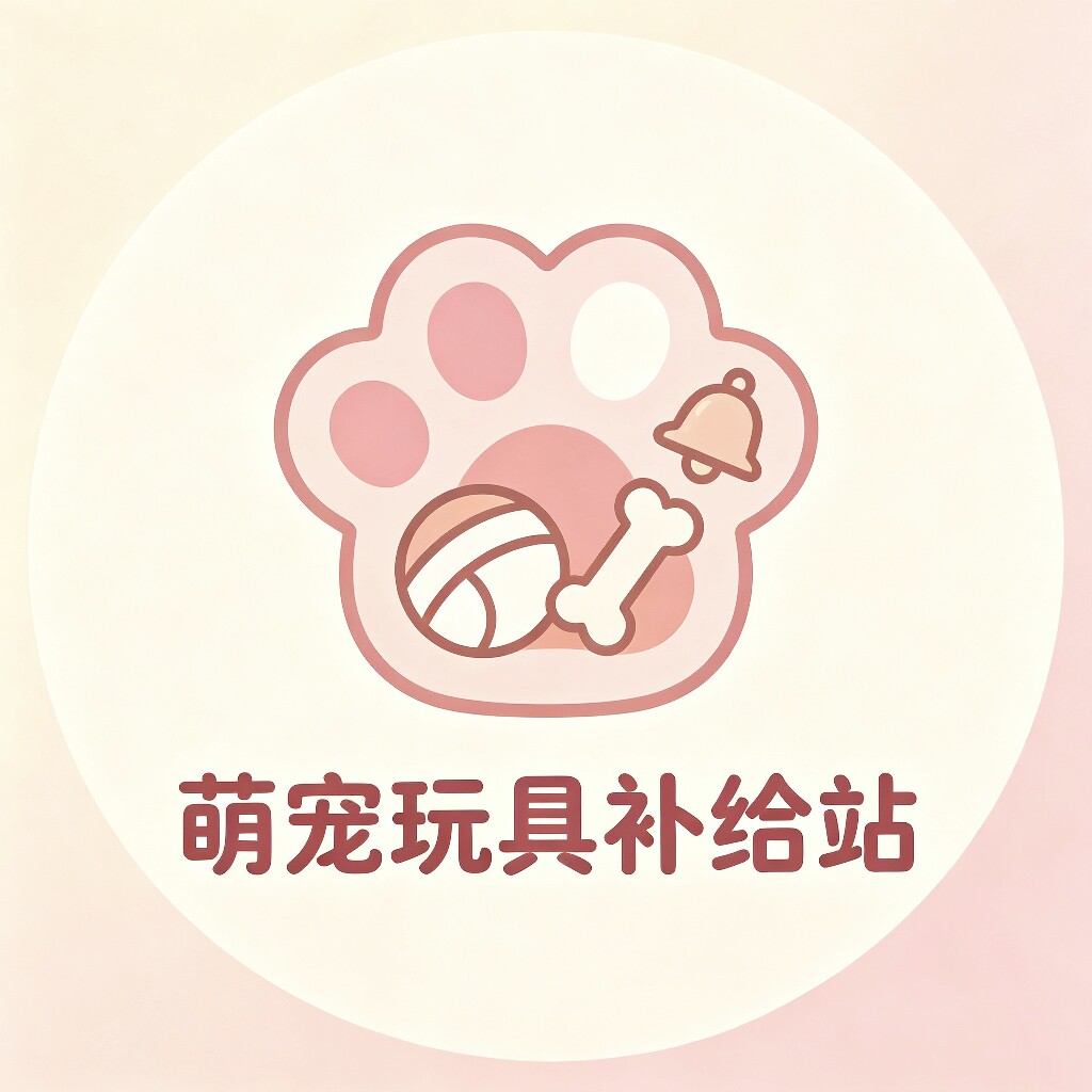 萌宠玩具补给站的LOGO