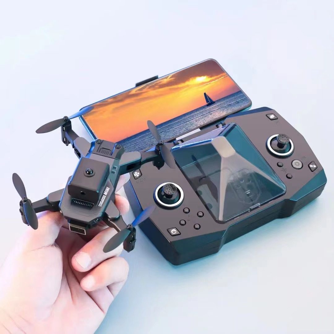 2025 New Remote Control Aircraft with Screen, Mini Drone, Professional High-Definition Aerial Photography, Small Size for Children and Primary School Students