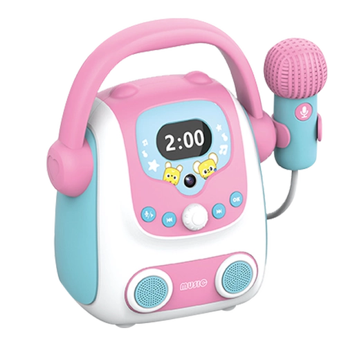 汪汪悠 Детская маленькая девочка аудио все -в одном караоке детское микрофон поет игрушечный беспроводной подача дома