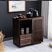 Office simple mobile side tea cabinet integrated small tea table with boiling water small tea table for tea