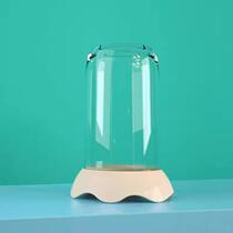 conrababy dust cup Childrens U-shaped toothbrush special mouthwash cup drop-resistant plus base does not contain electric toothbrush]