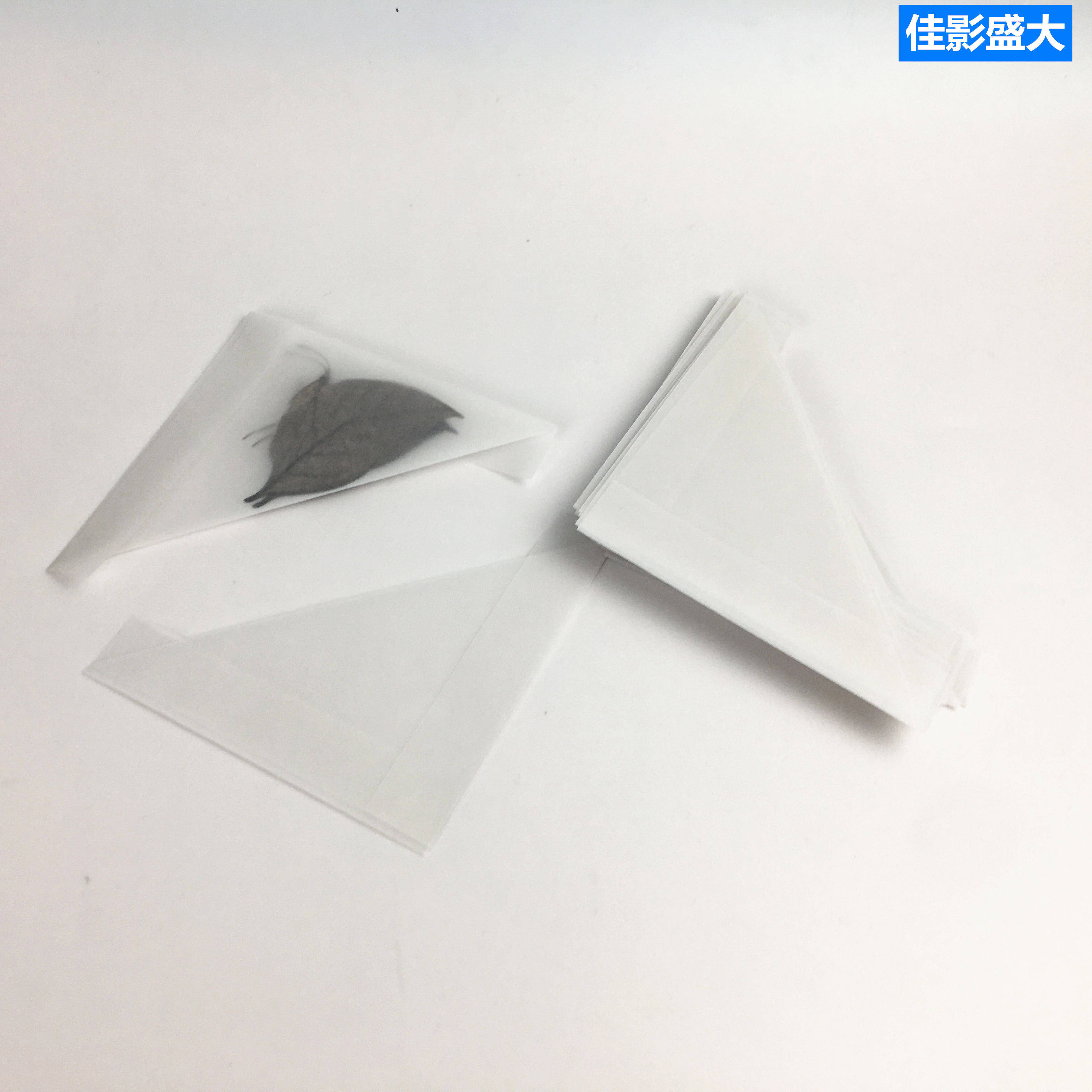 包邮标本三角包（大中小号）昆虫野外采集存放蝴蝶蜻蜓三角纸袋包