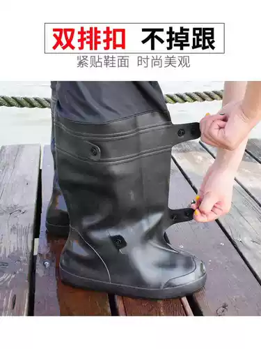 Пэдди посадка сапог сапог дождевые туфли рыба yrain sho