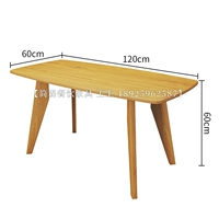 Склейка с твердым деревом деревянной кожа длинный стол -размер козового размера может быть настроен