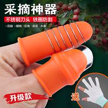 Picking Pepper artifact thumb knife nail clipper picking beans picking tea picking vegetables cutting vegetables picking grape tools