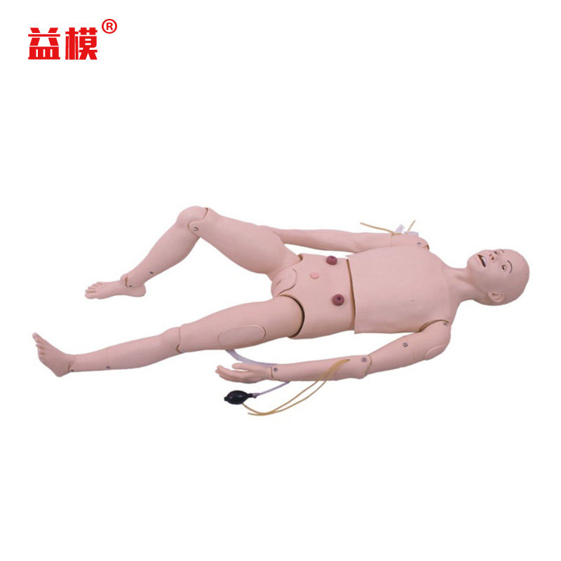 益模   三腔两囊管操作训练模型 多功能护理操作训练模拟人 胃底静脉出血 鼻饲 洗胃 导尿 静脉穿刺教具