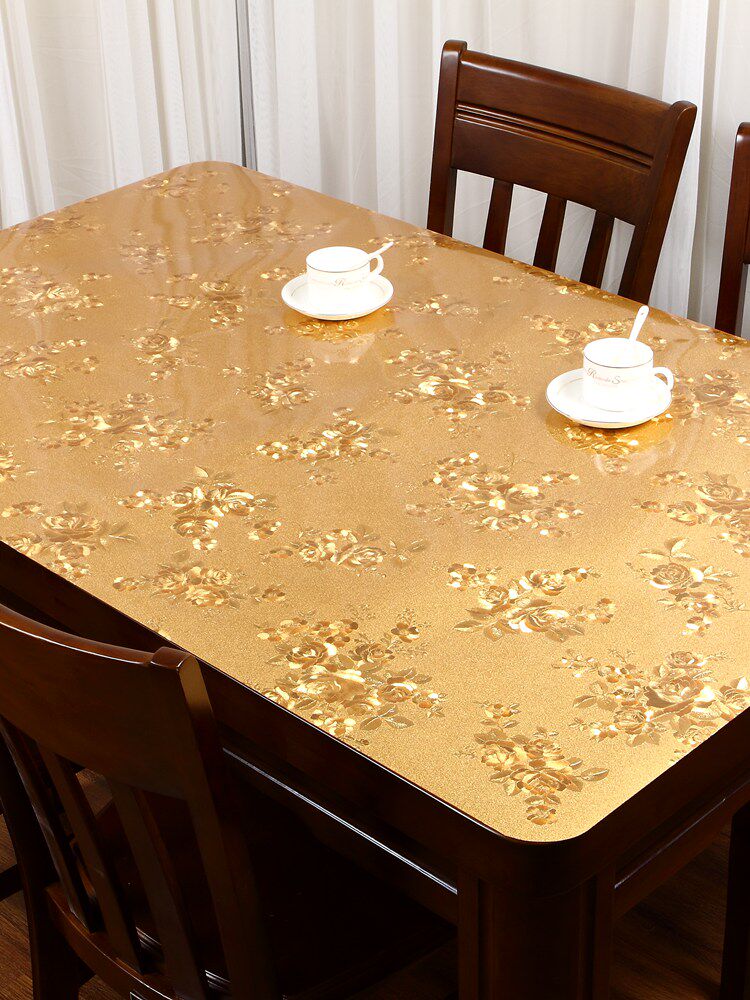 Waterproof Tablecloth Table cloth Transparent Table Cover