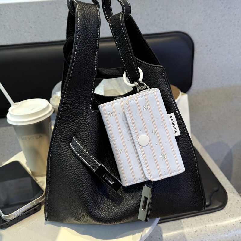 Bag Pendant Keychain Card Holder Coin Purse Storage Bag Commuter Bus Card Small Card Id Portable Storage Hanging Bag