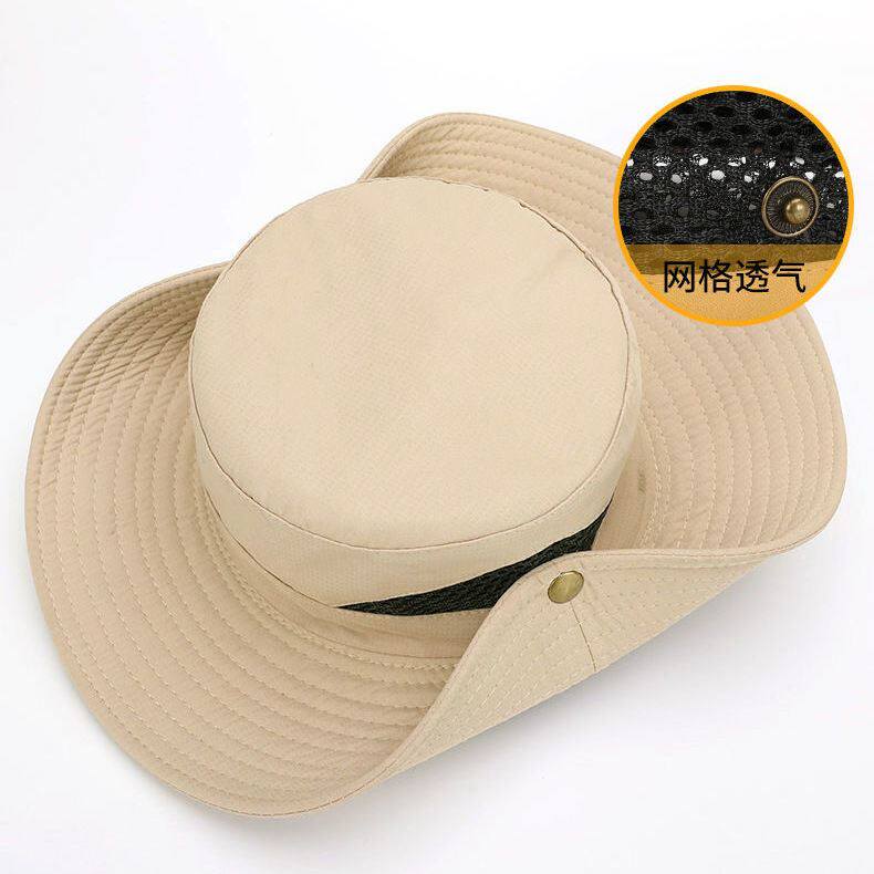 Cap Men's outdoor fishing hat men climbing sunbeds Hood Face breathable sunbeds Waterproof Anti-Fisherman Hat Cool Hats