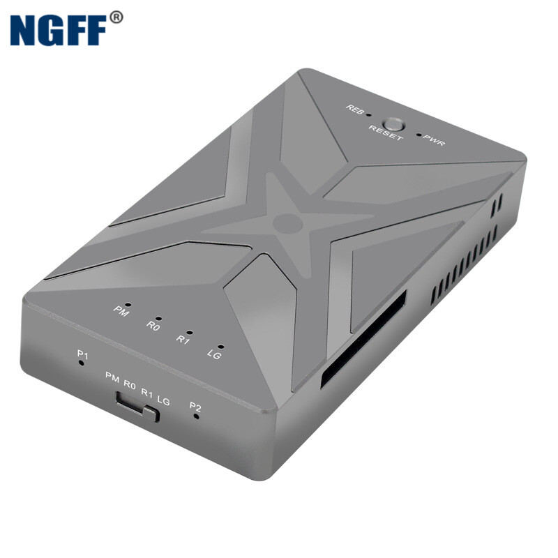 NGFF M 2 NVME SSD RAID Array Mobile Hard Disk Box TYPE-C USB3 2 GEN2 20G U